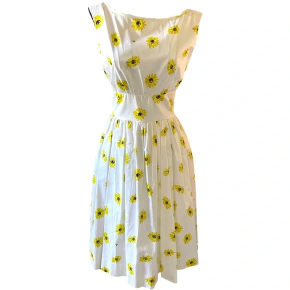 Kate Spade Daisy Dot Lyric Dress Down The Rabbit Hole - Picture 6 of 16